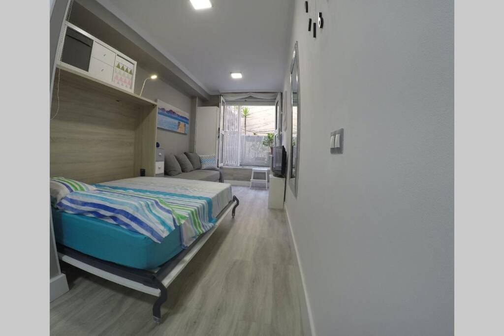 Studio Apartment La Lajilla Located At Beachfront Arguineguin Exterior foto